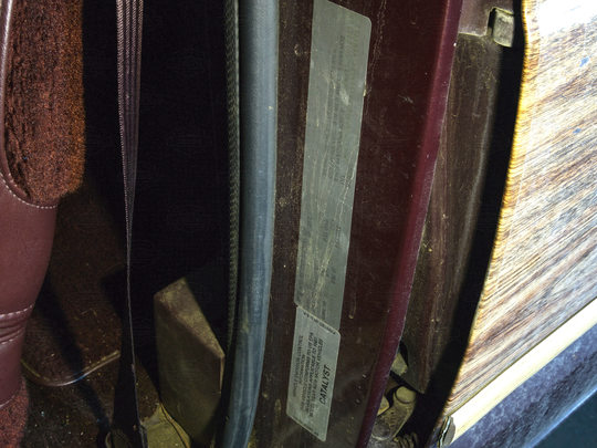 1987 AMC Grand Wagoneer Maroon 1JCNJ15U9HT020597