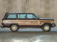 1987 AMC Grand Wagoneer Maroon 1JCNJ15U9HT020597