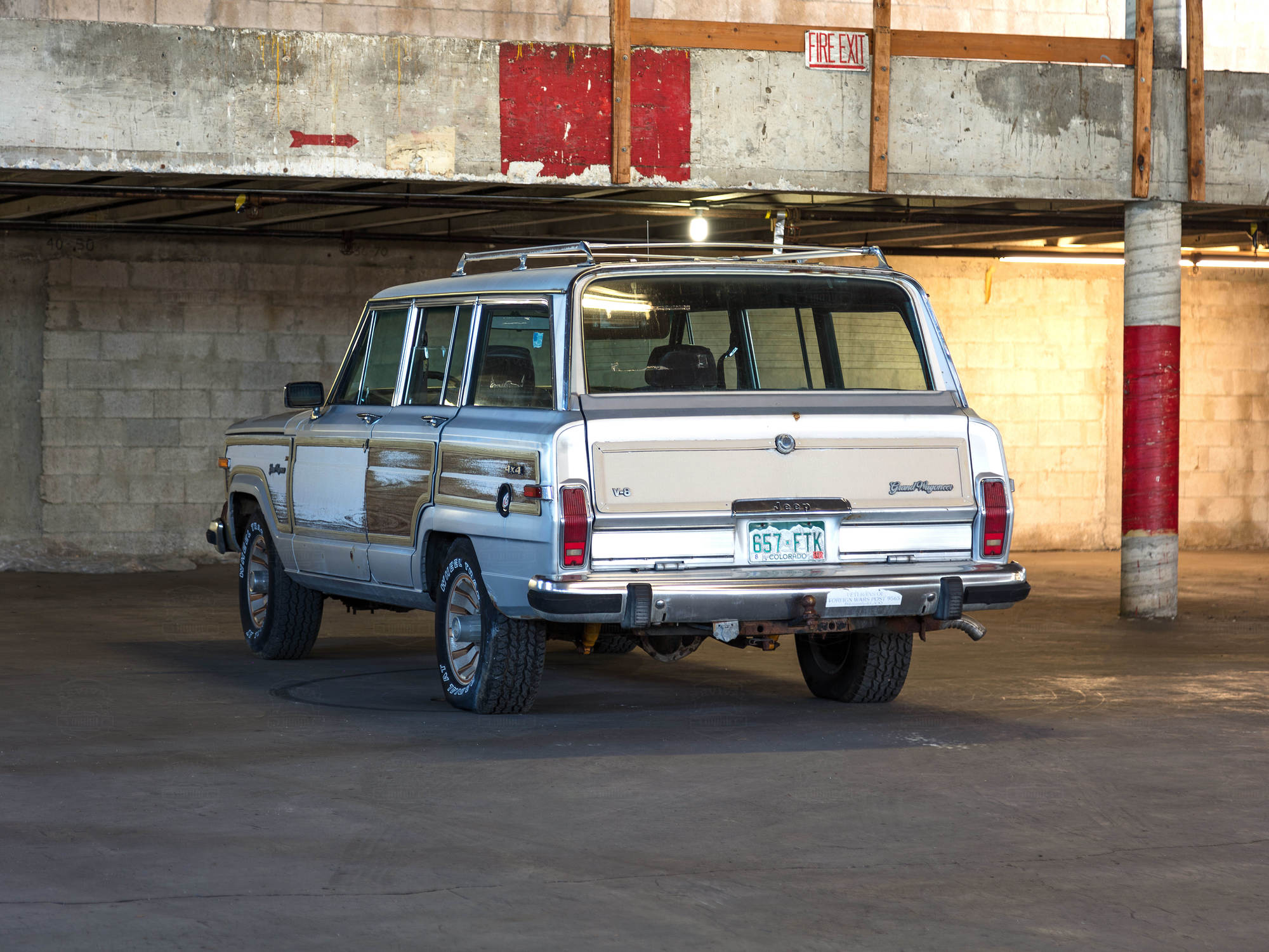 1987 AMC Grand Wagoneer Silver 1JCNJ15U6HT020251