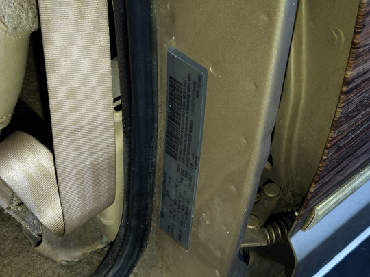 1990 AMC Grand Wagonner Gold 1J4GS5873LP500909