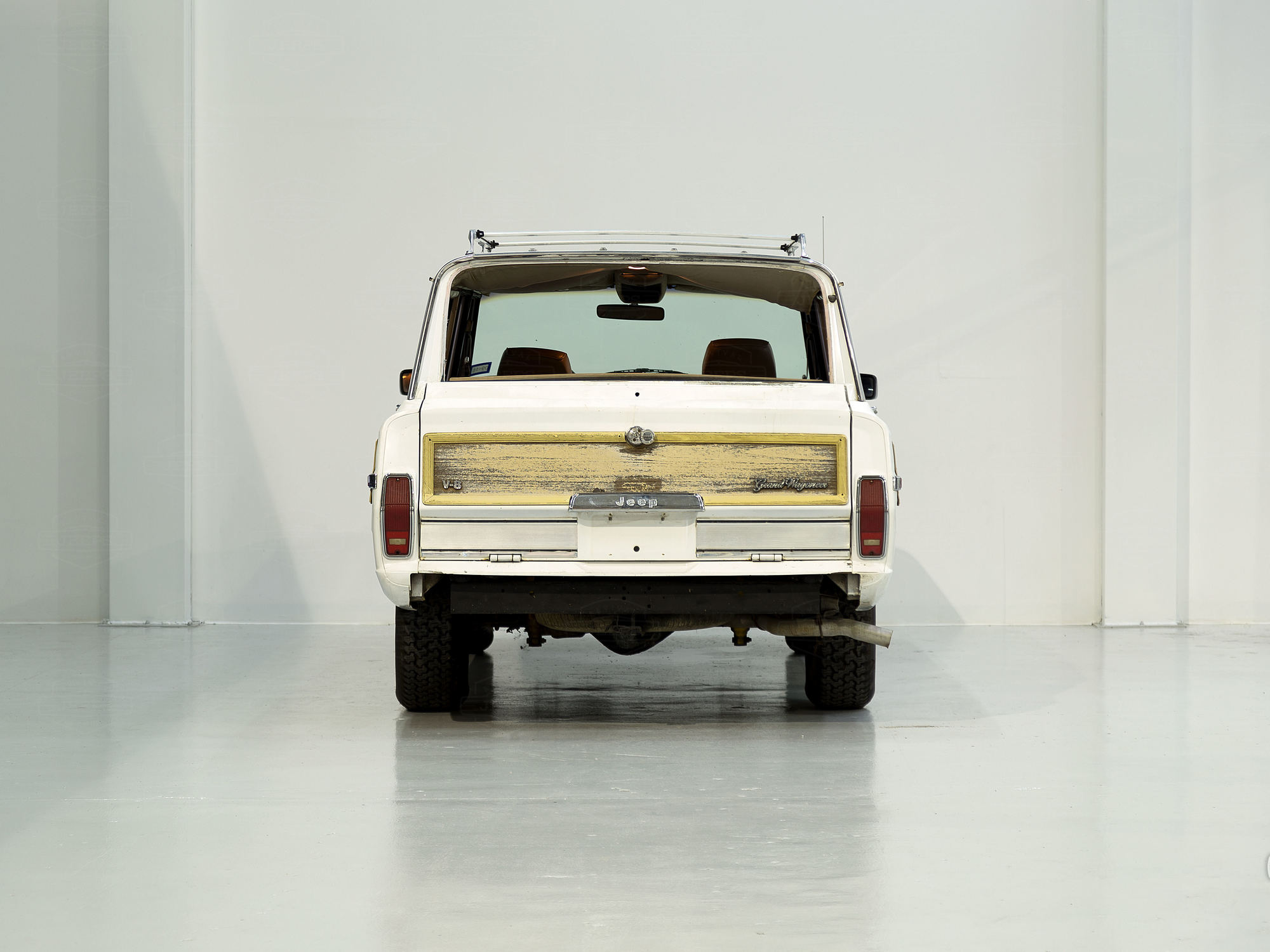 1990 AMC Grand Wagoneer White 1J4GS5871LP503677