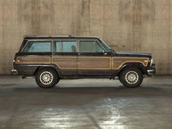 1991 AMC Grand Wagonner Maroon 1J4GS5876MP800123